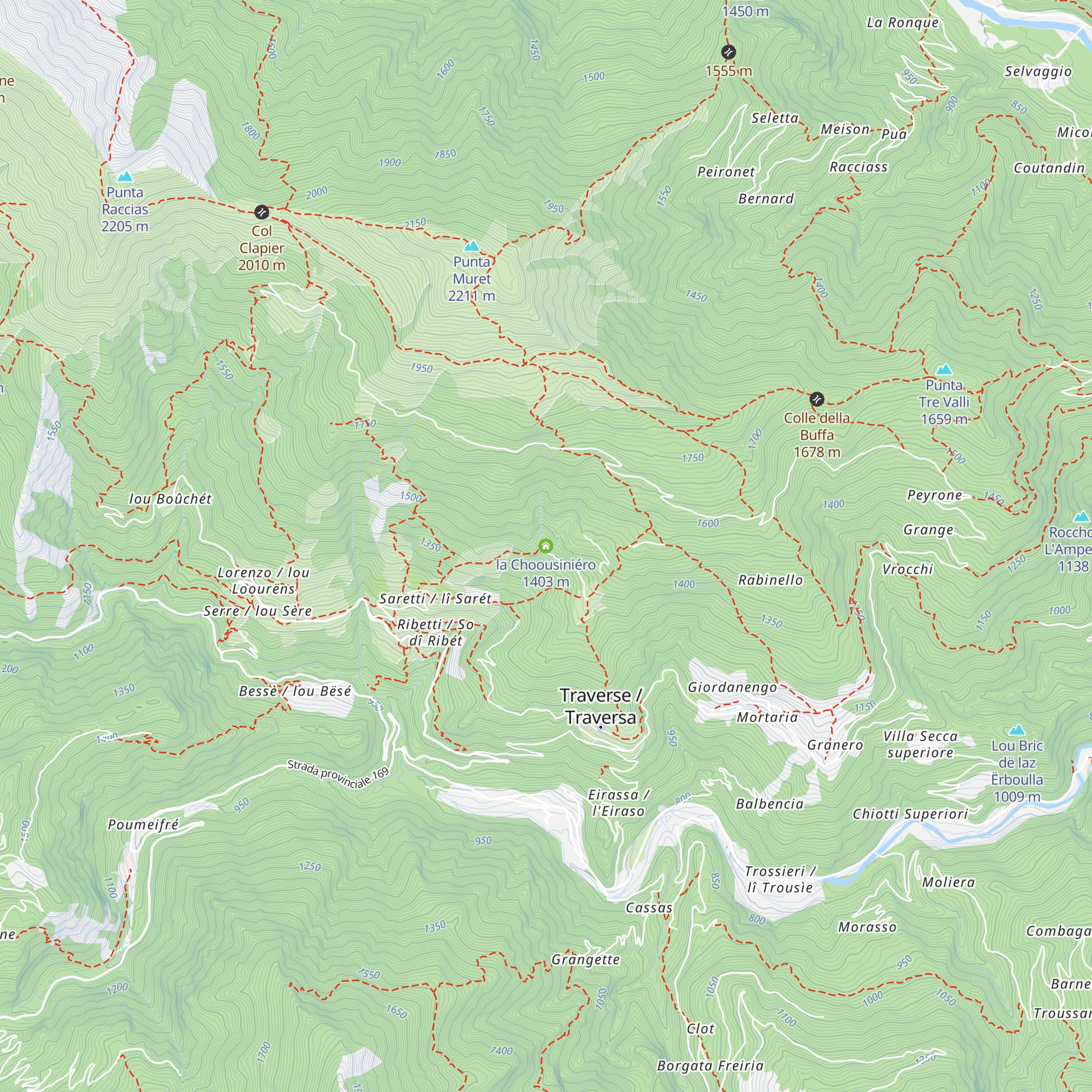 la Choousiniéro map