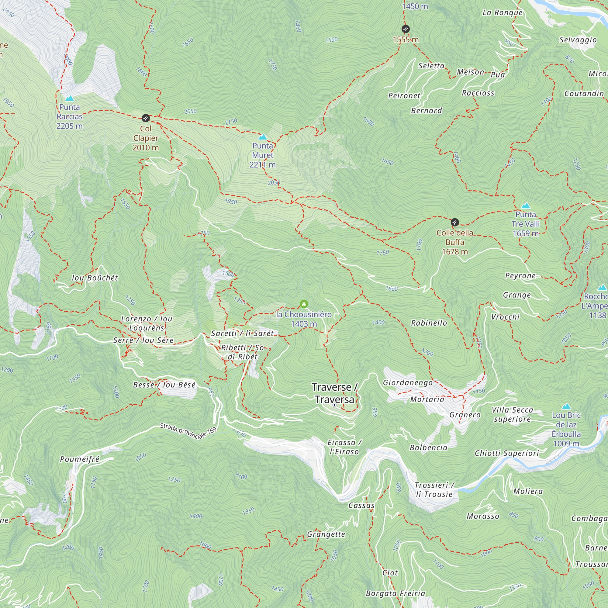 la Choousiniéro map