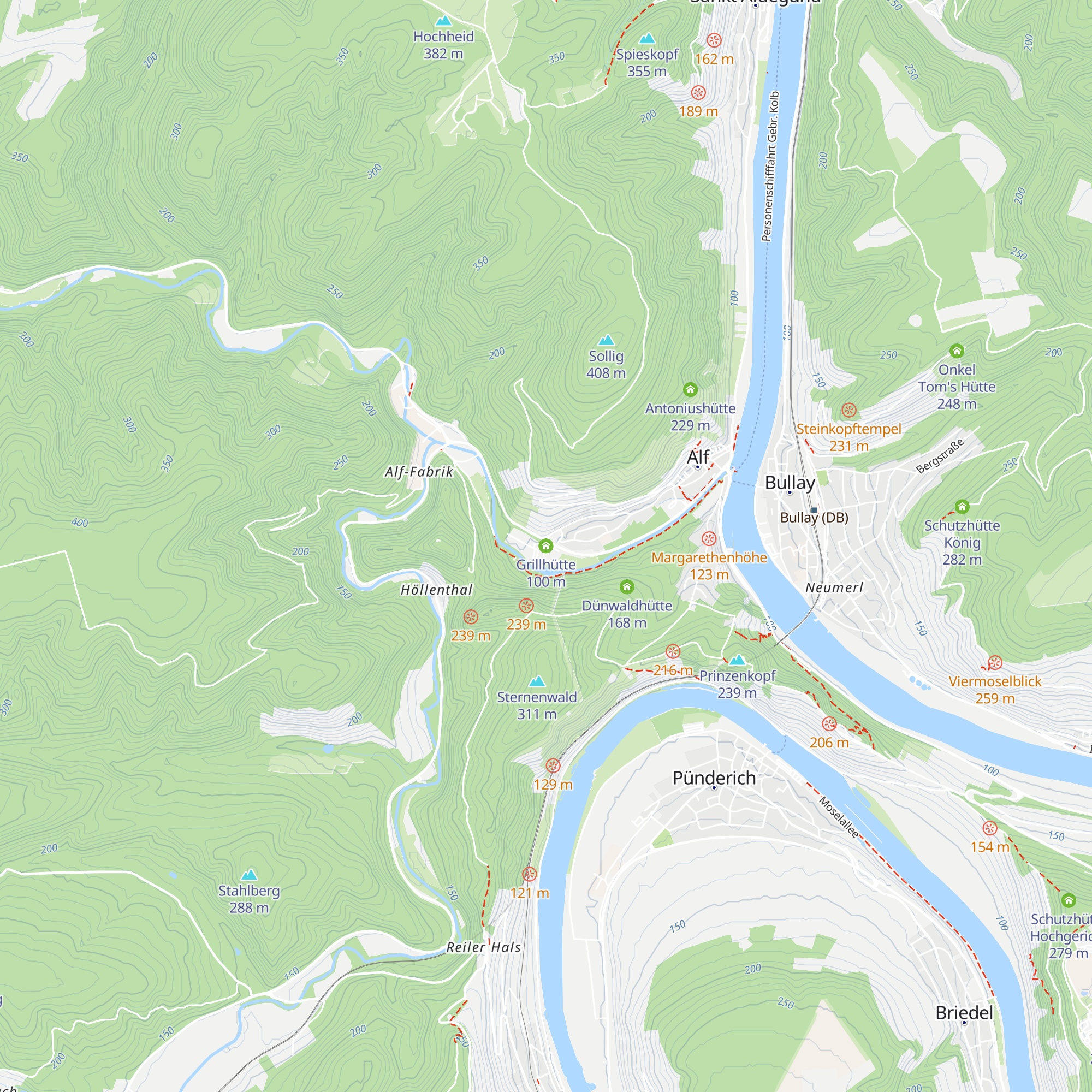 Grillhütte map
