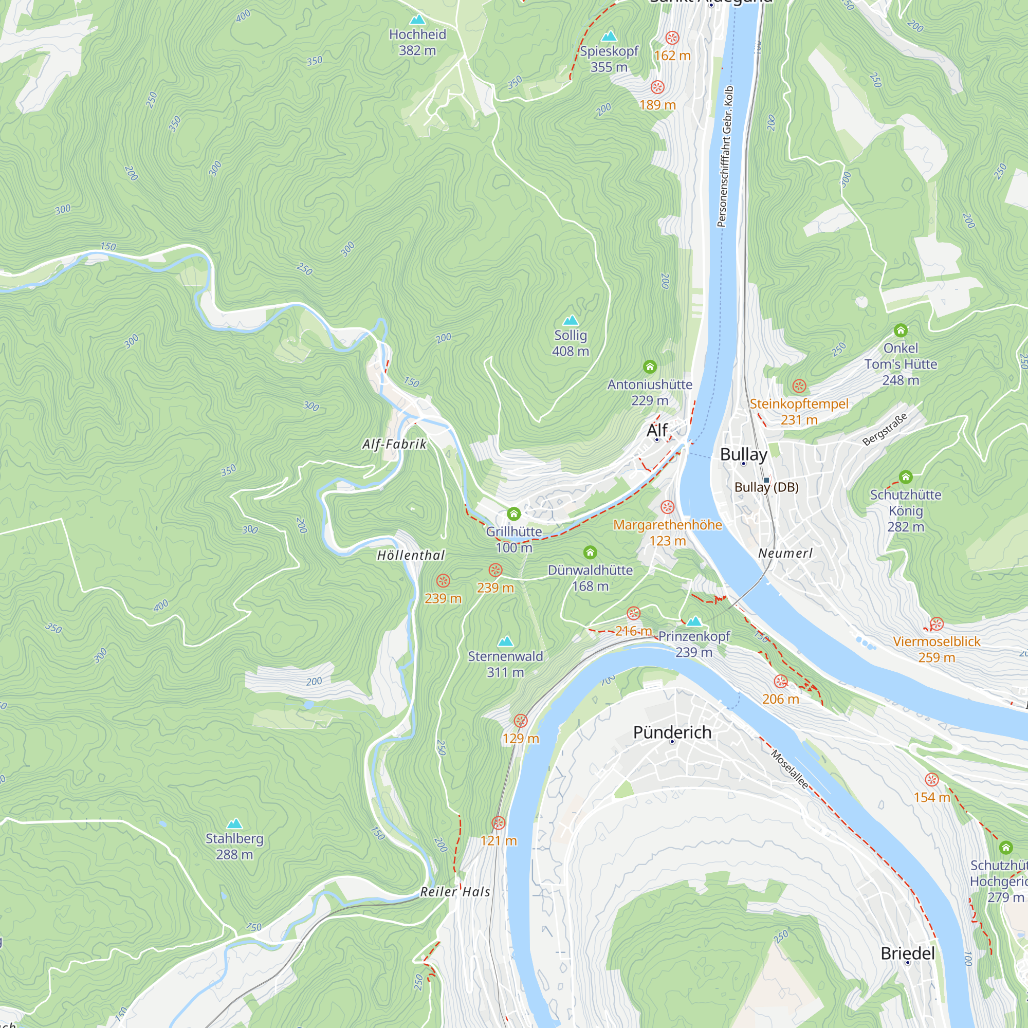 Grillhütte map