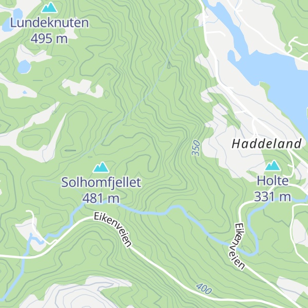 Map of Haddelandslian