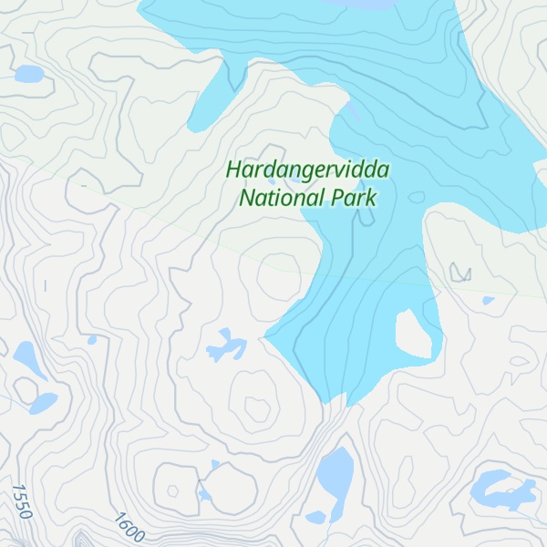 Map of North west of Store Nup