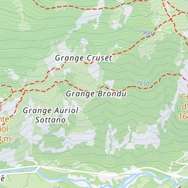 Map of Grange Brondu