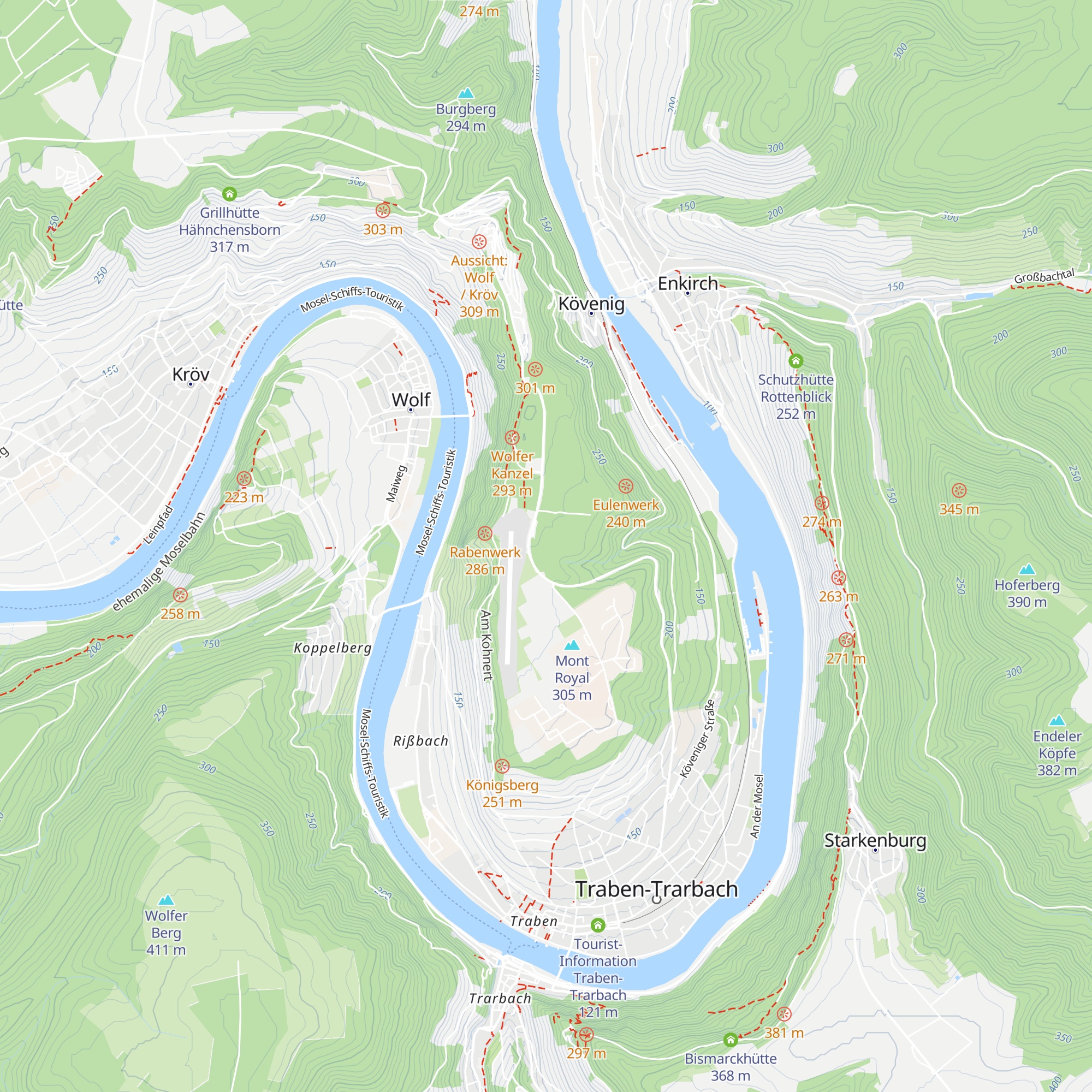 Grillhütte "Flak" map