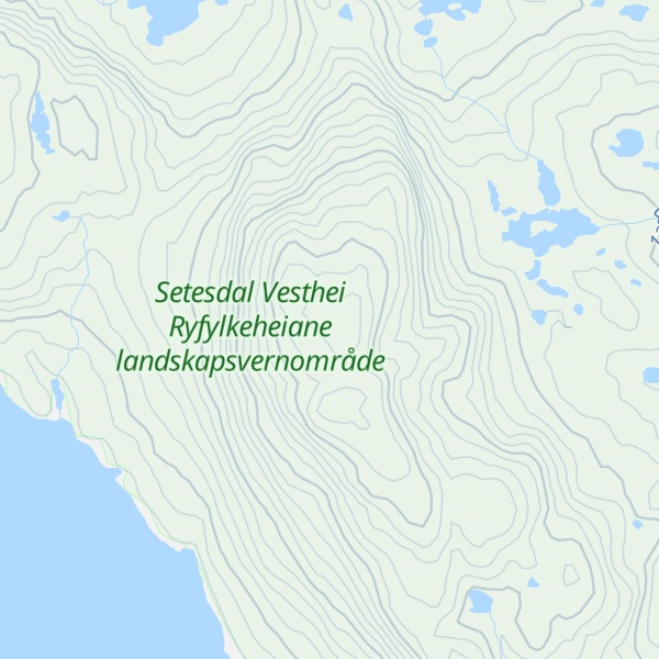 Map of Sletteskurven