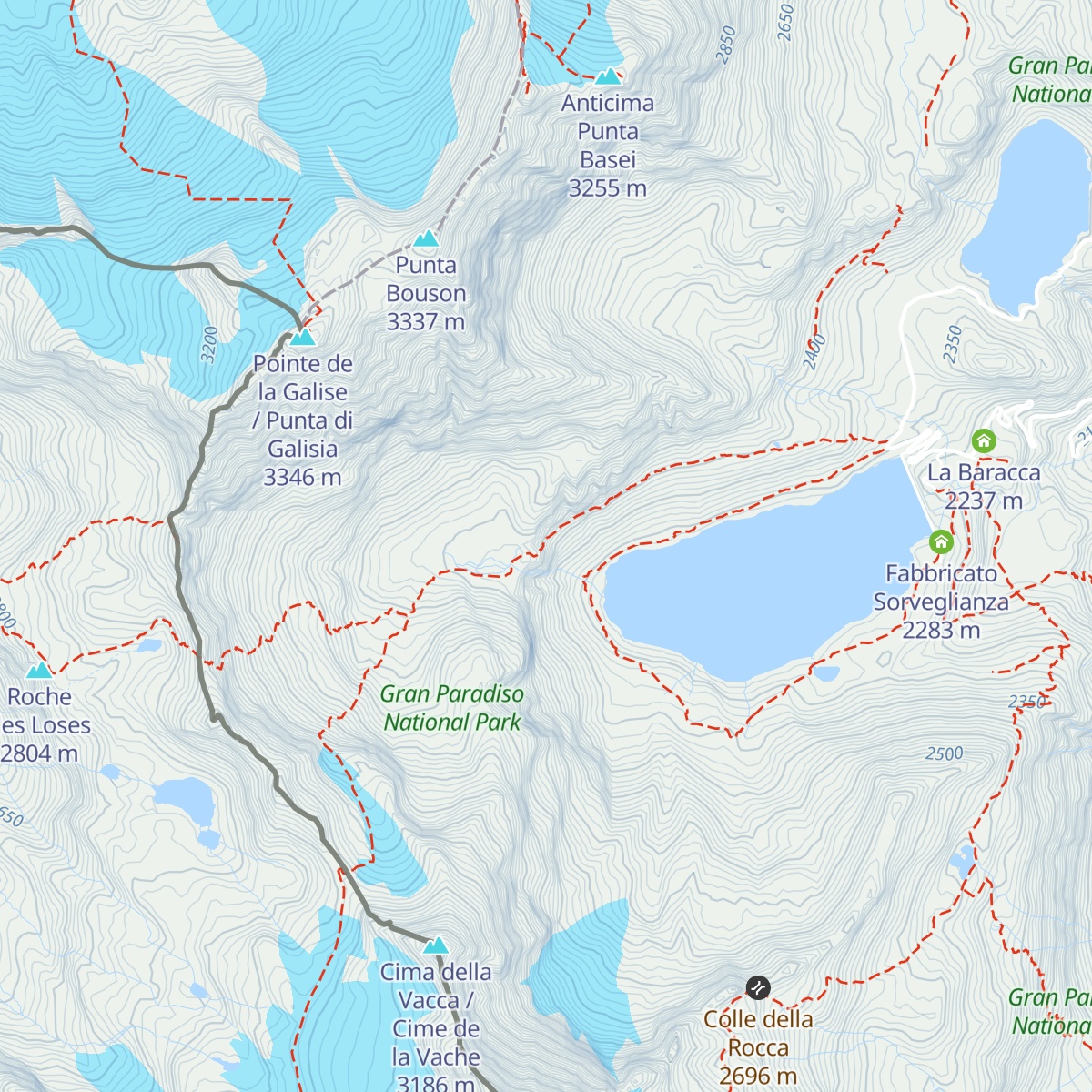 Rifugio Pian della Ballotta map