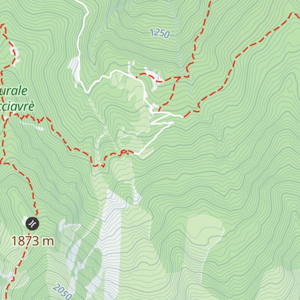 Map of Posto tappa Alpe Toglie