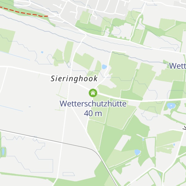 Map of Wetterschutzhütte