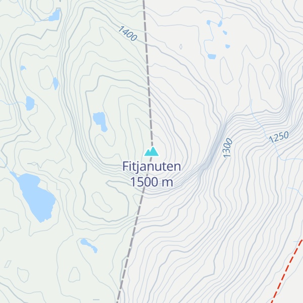 Map of Fitjanuten