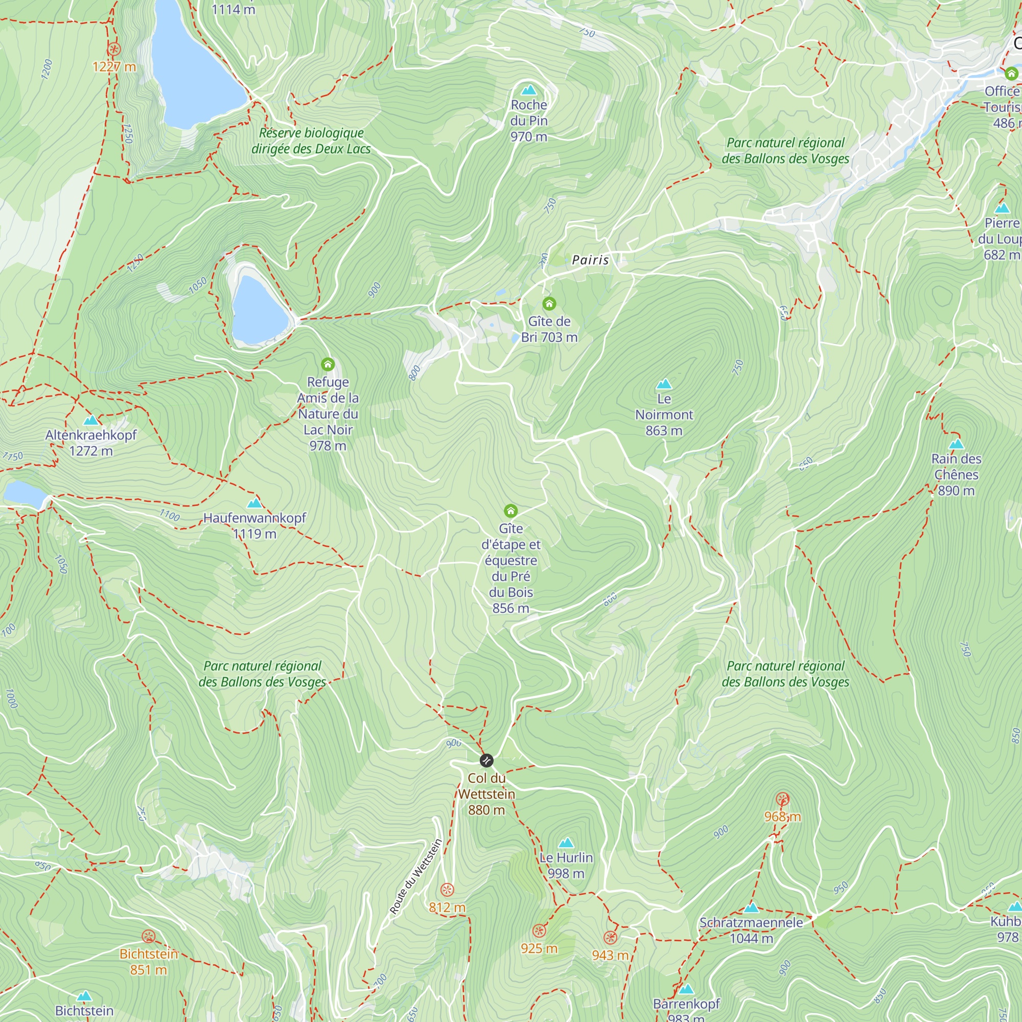 Gîte d'étape et équestre du Pré du Bois map