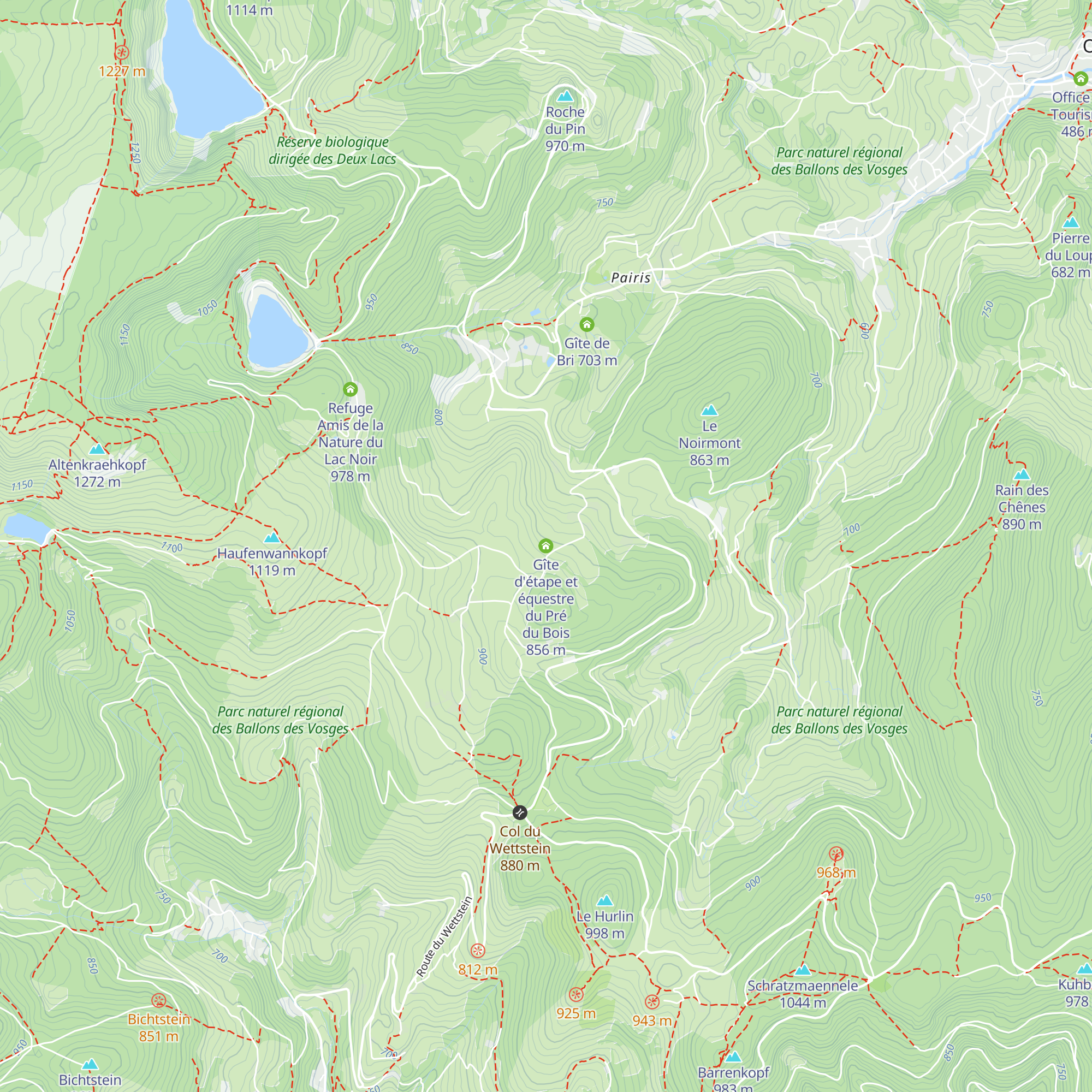 Gîte d'étape et équestre du Pré du Bois map