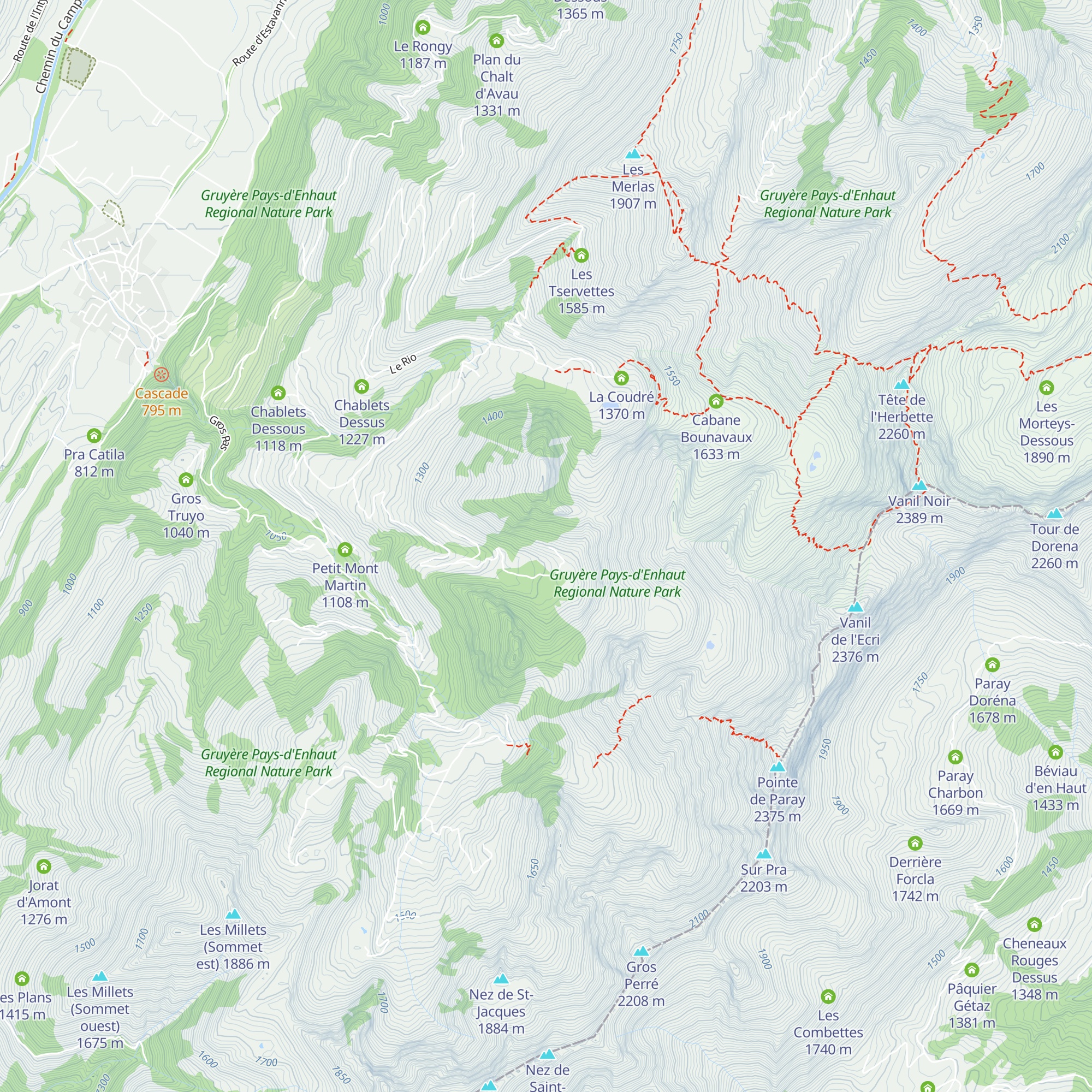 Chenaux map