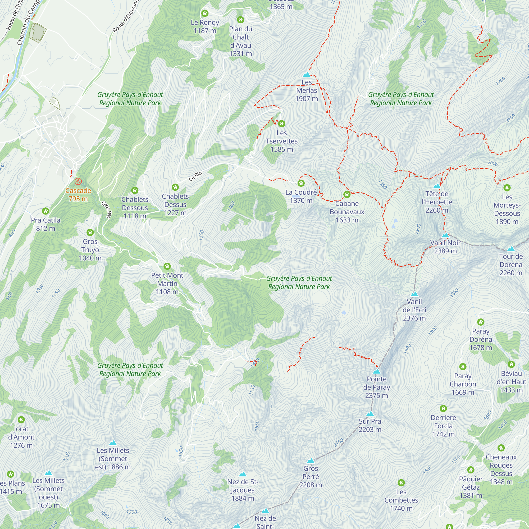 Chenaux map