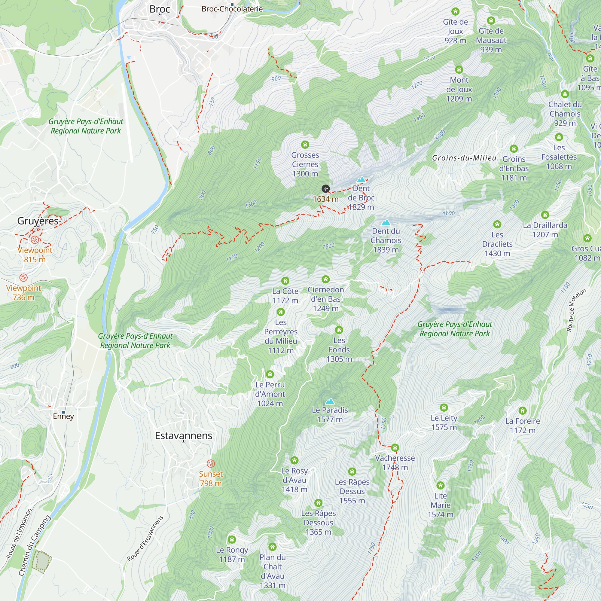 Tomasset map