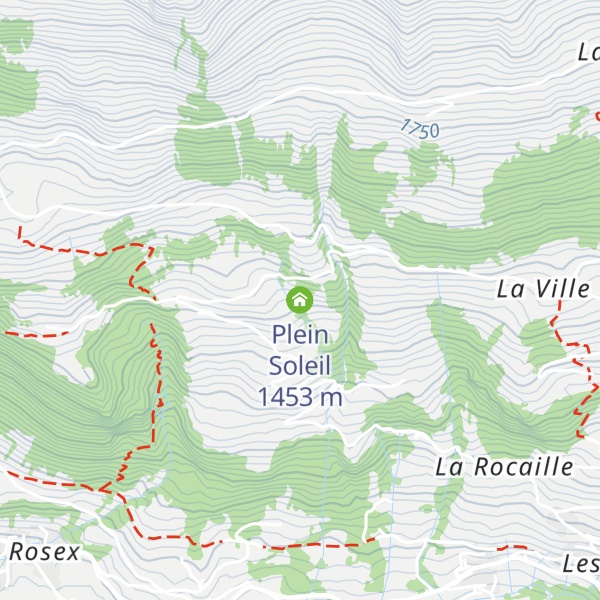 Map of Plein Soleil
