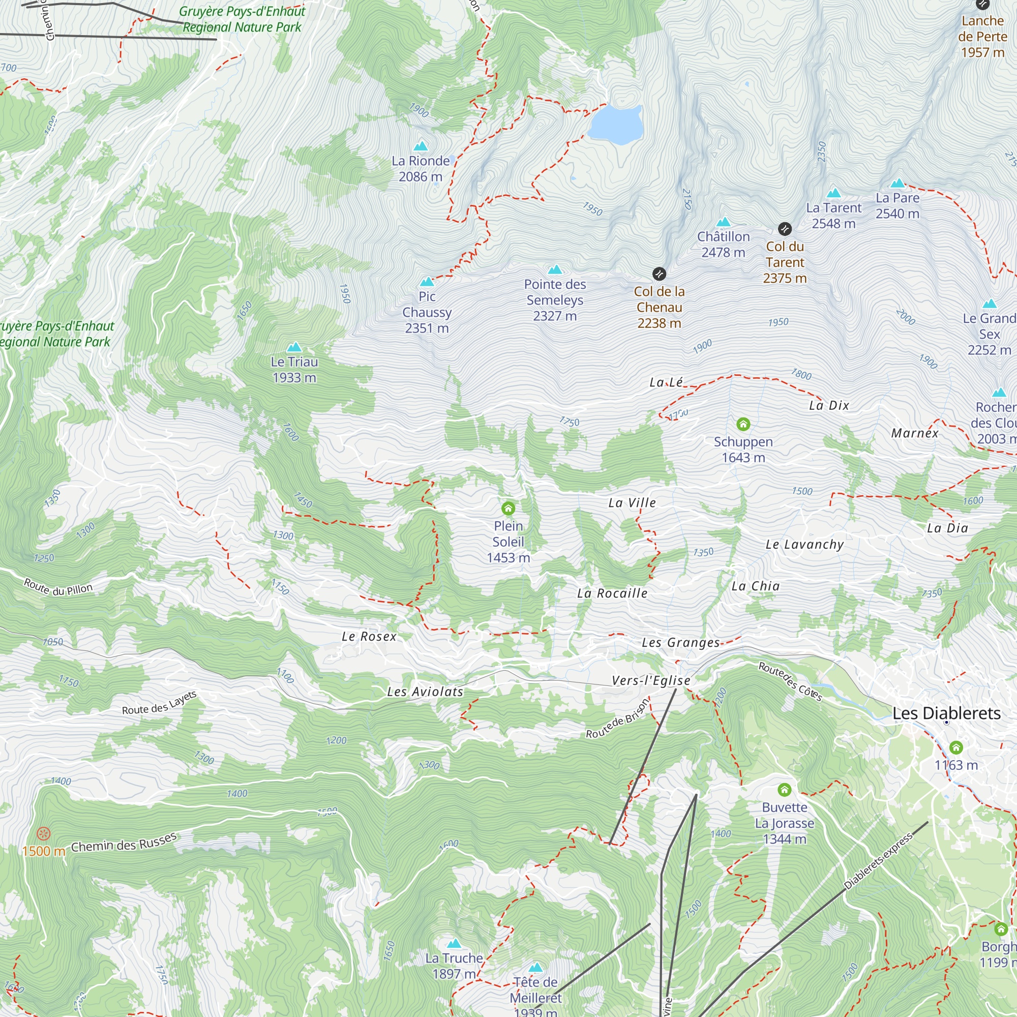 Plein Soleil map