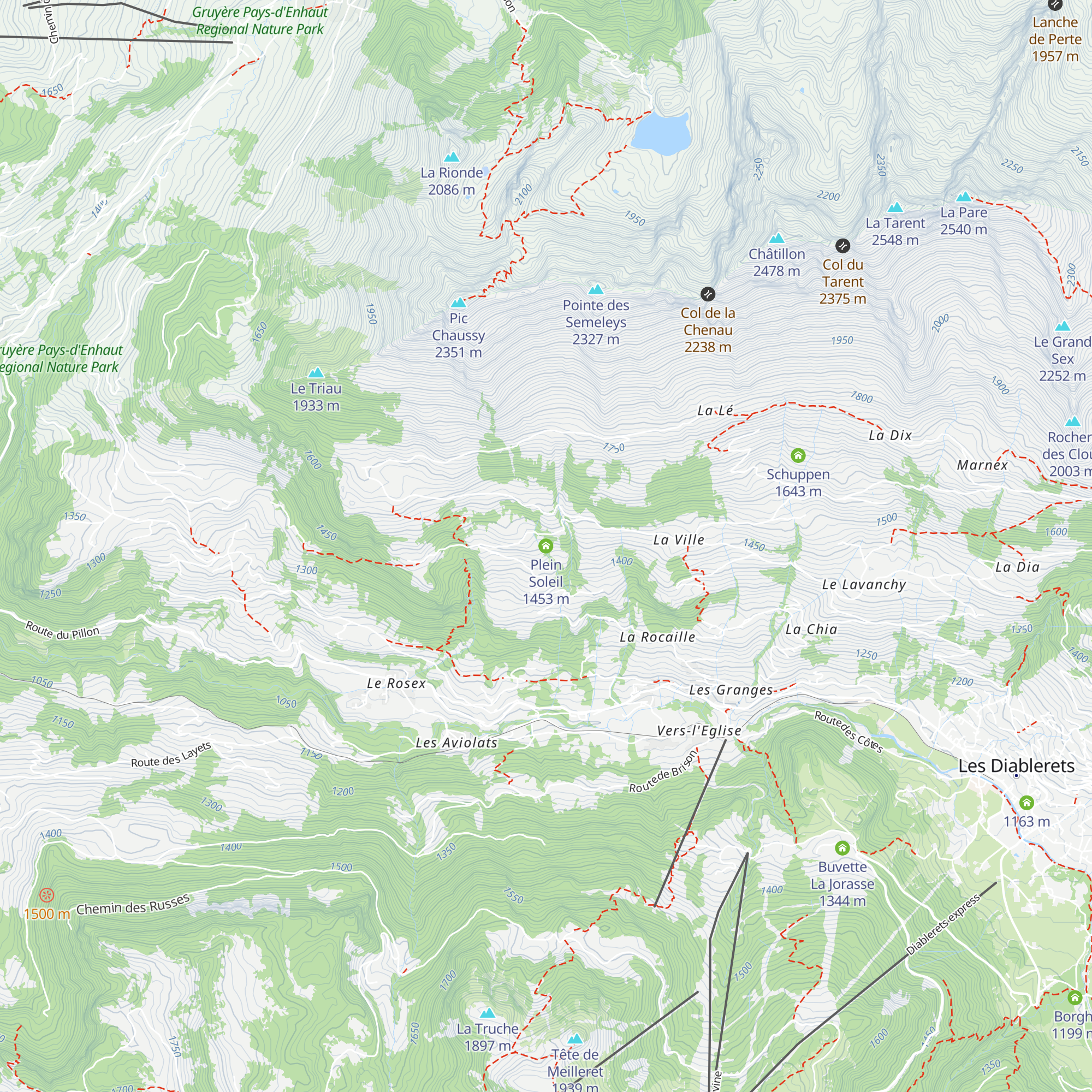 Plein Soleil map