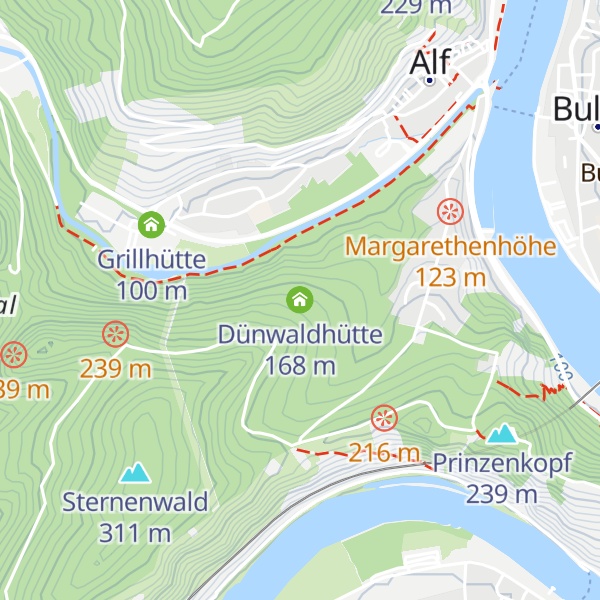 Map of Dünwaldhütte