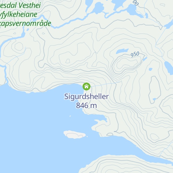 Map of Sigurdsheller