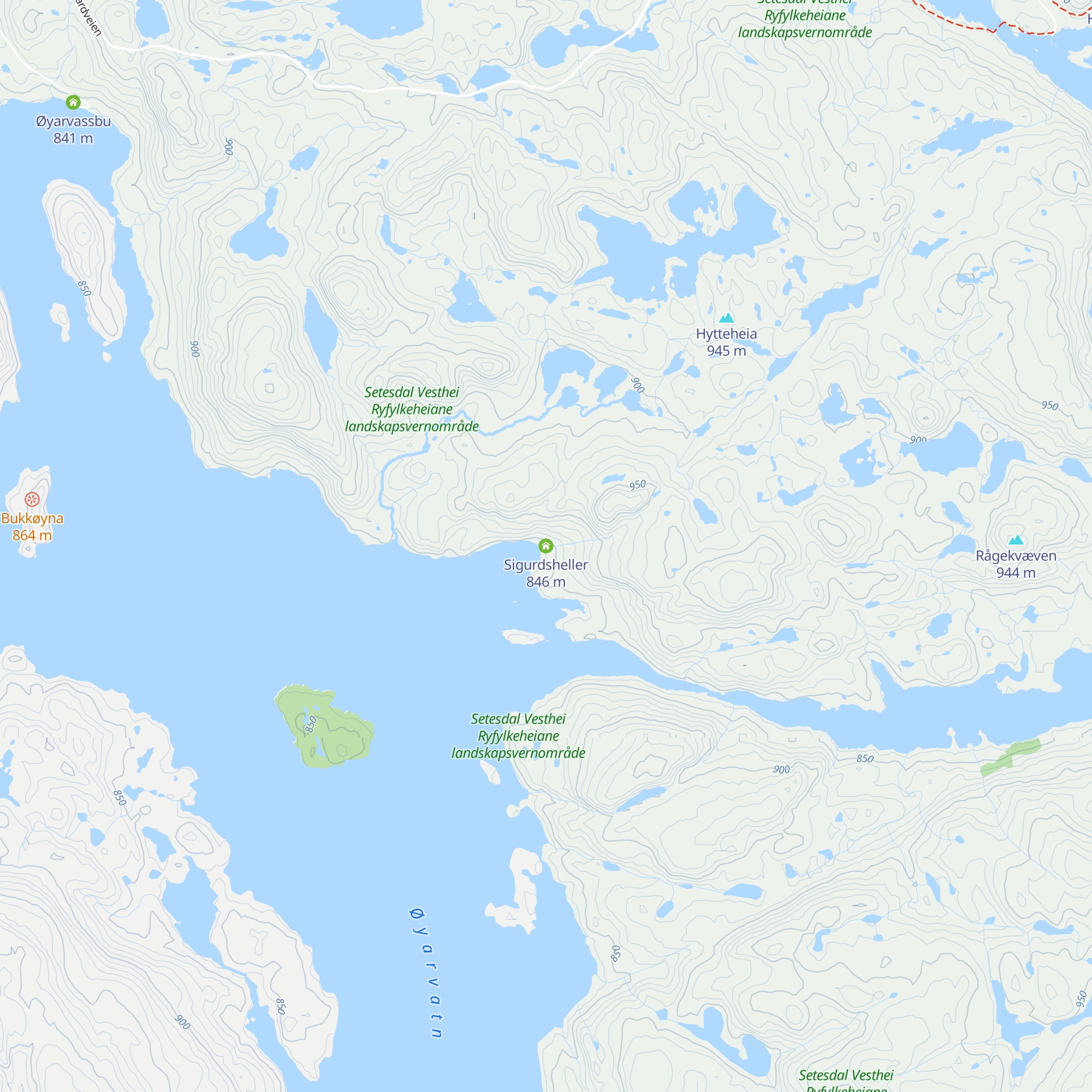 Sigurdsheller map