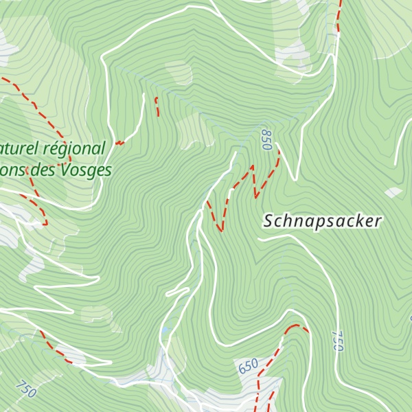 Map of Cabane de chasse