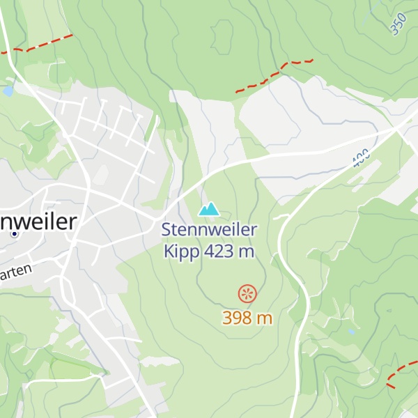 Map of Stennweiler Kipp
