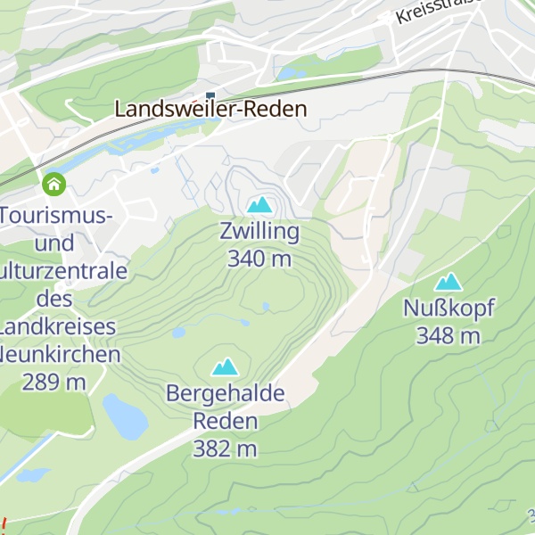 Map of Bergmanns Alm