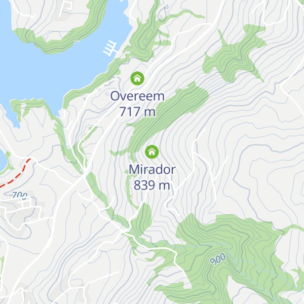 Map of Mirador