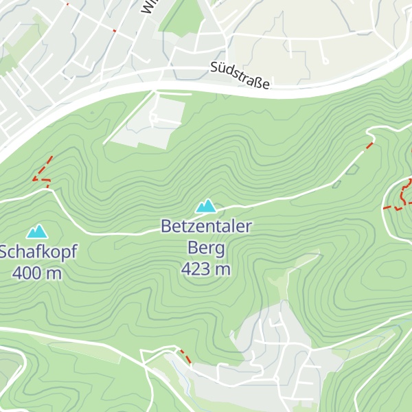 Map of Betzentaler Berg
