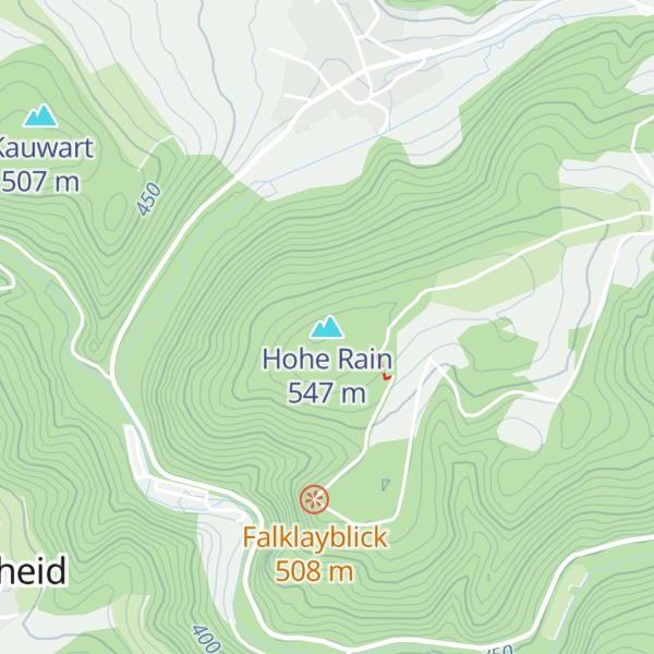 Map of Hohe Rain