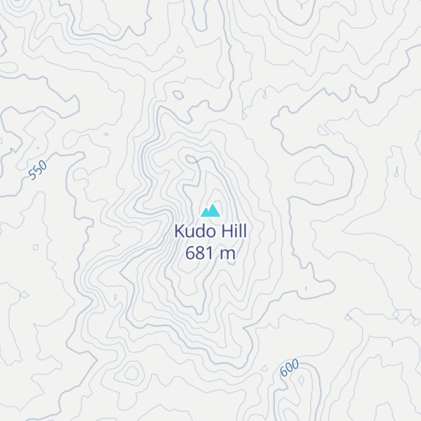 Map of Kudo Hill