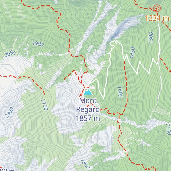 Map of Alpage du Catogne