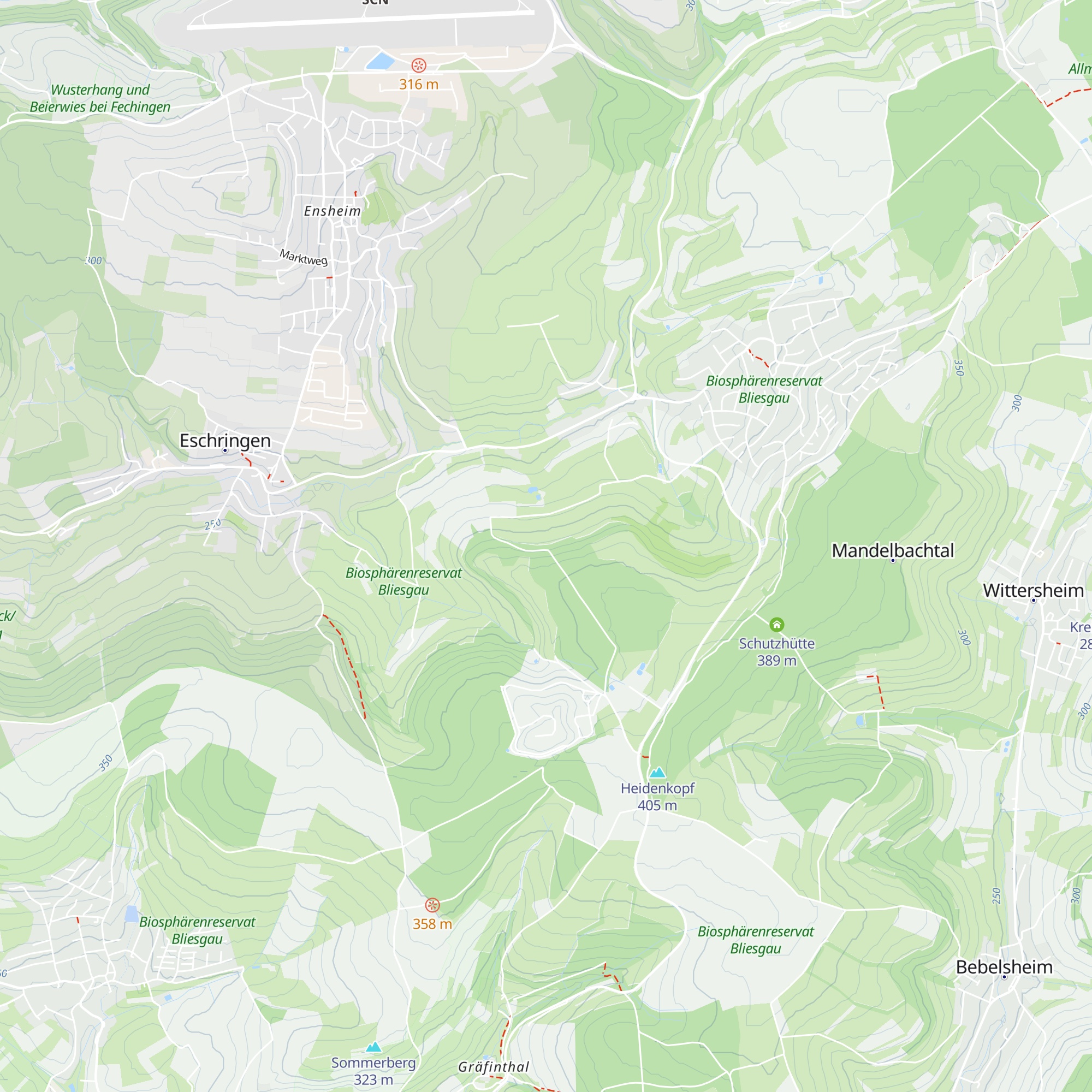 Naturfreundehaus Koppelwaldhütte map