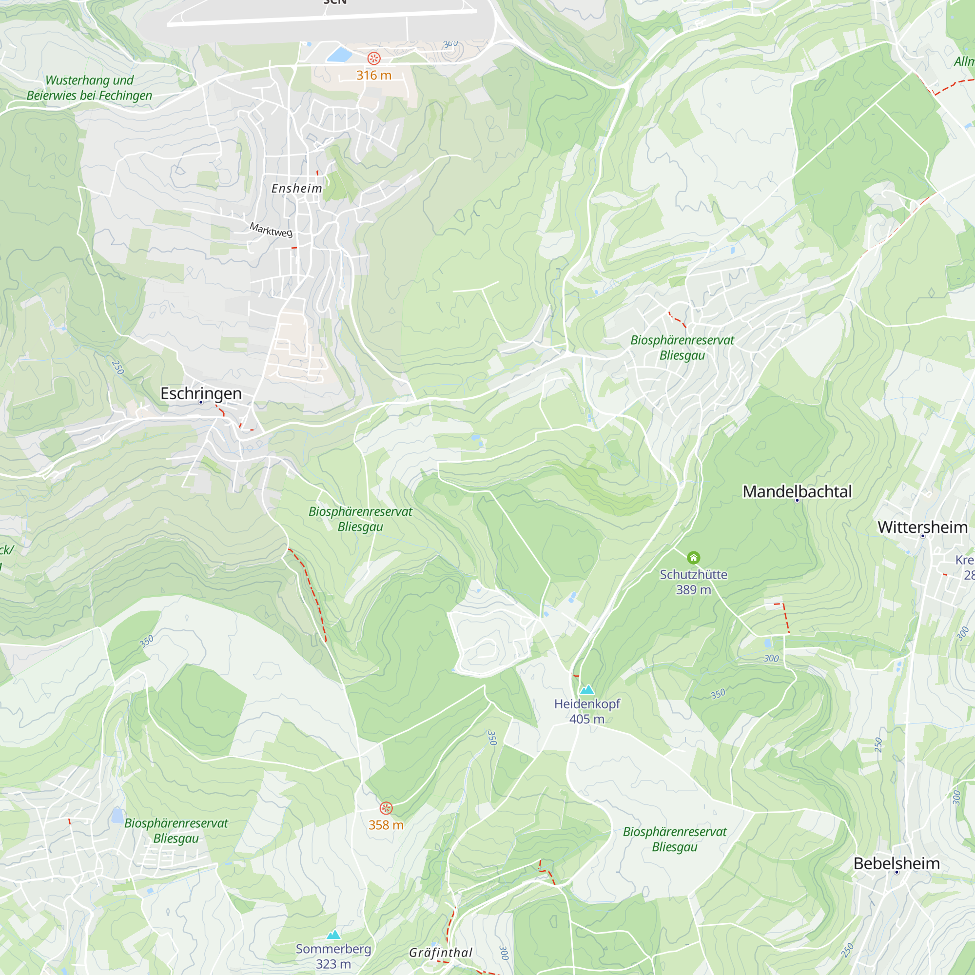 Naturfreundehaus Koppelwaldhütte map