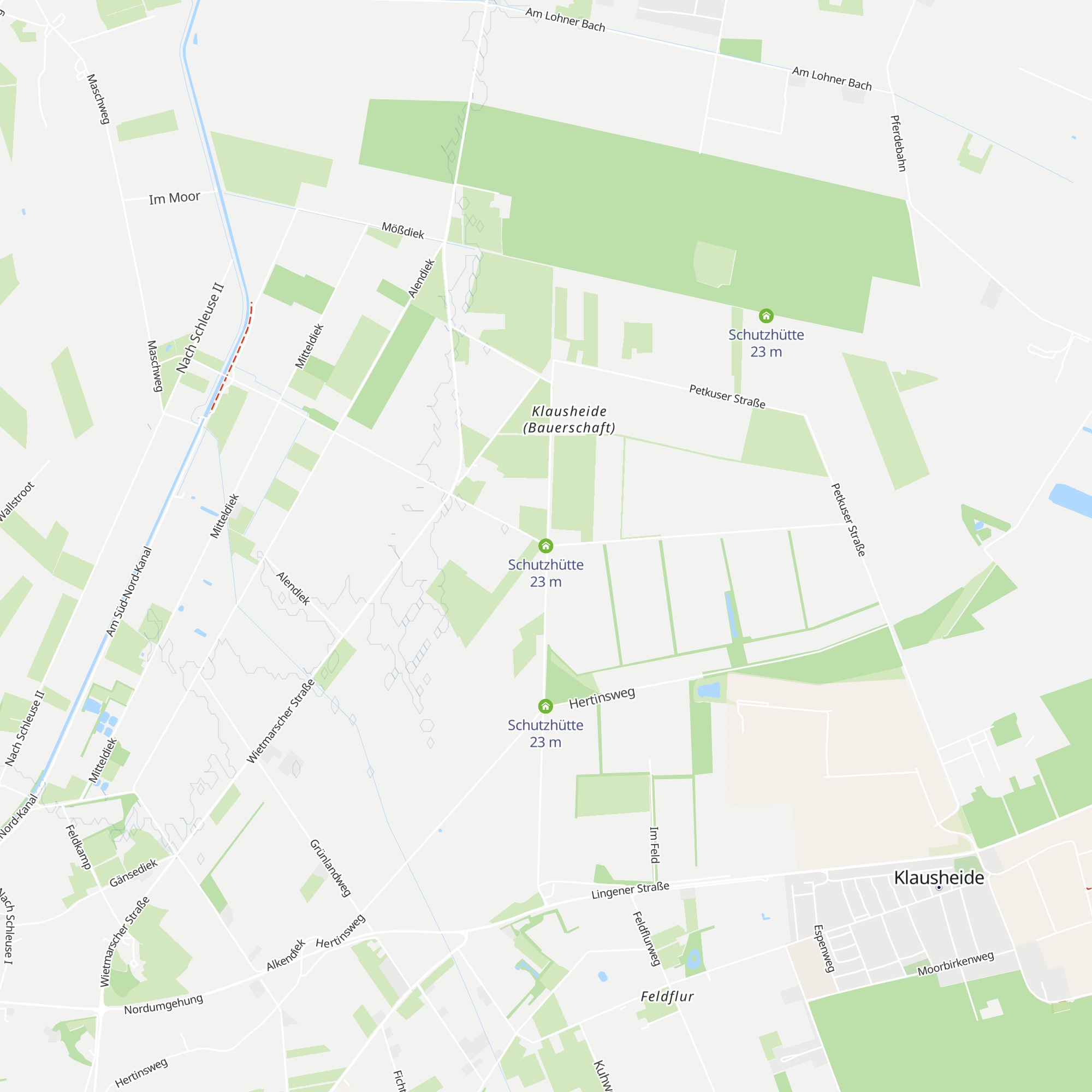 Schutzhütte map