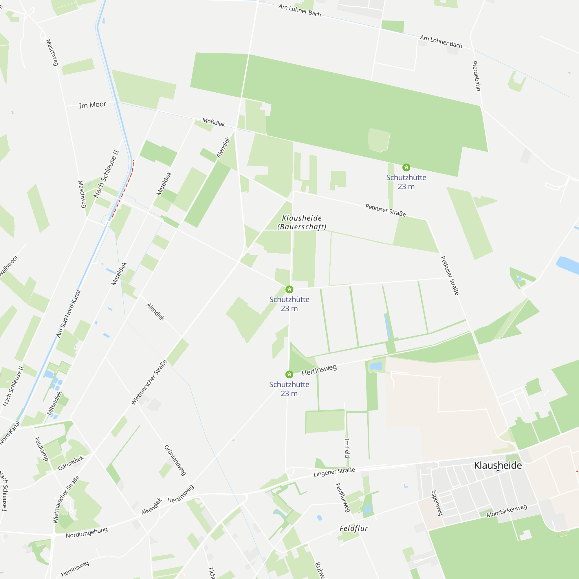 Schutzhütte map