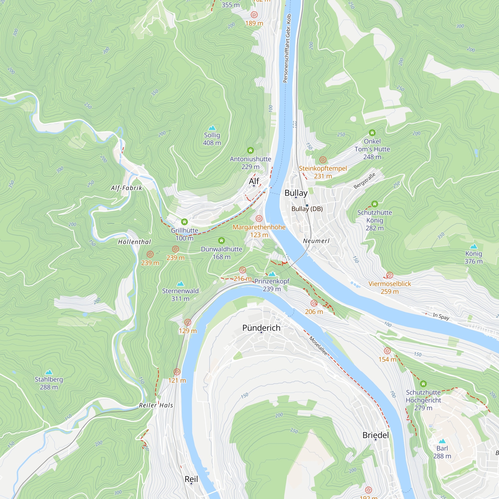 Sternenwaldhütte map