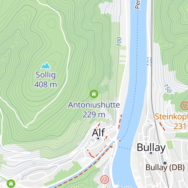 Map of Antoniushütte