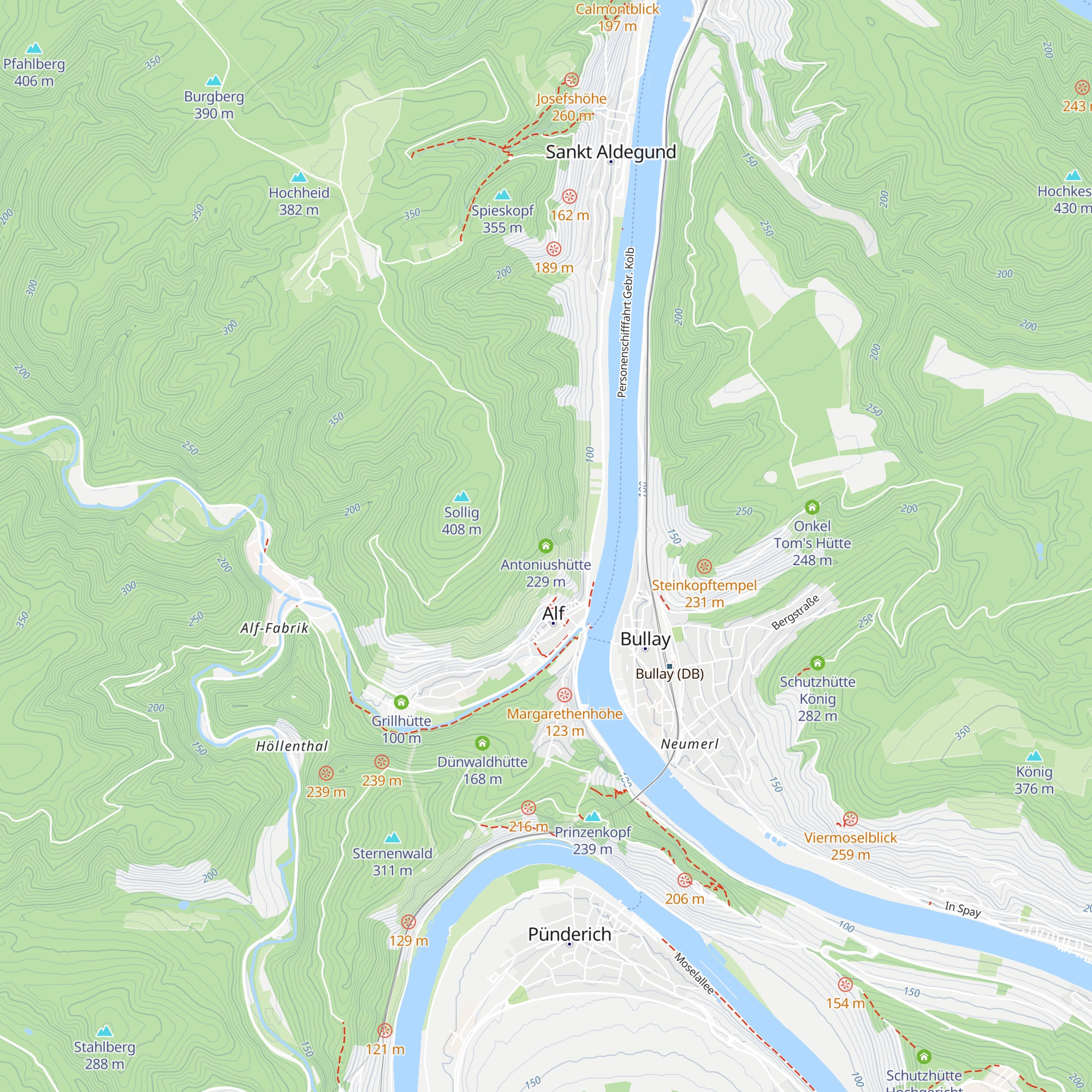 Antoniushütte map