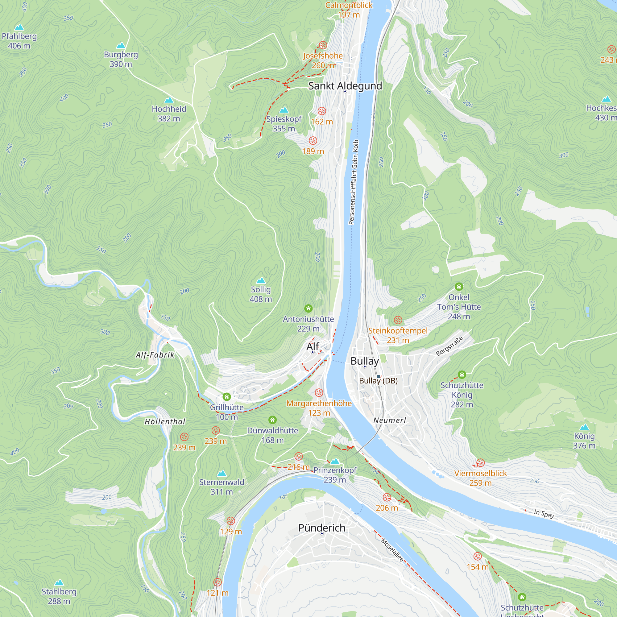 Antoniushütte map