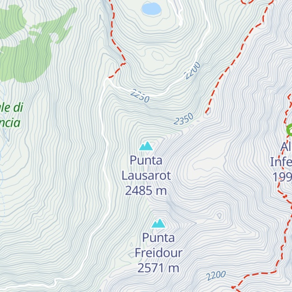 Map of Punta Lausarot