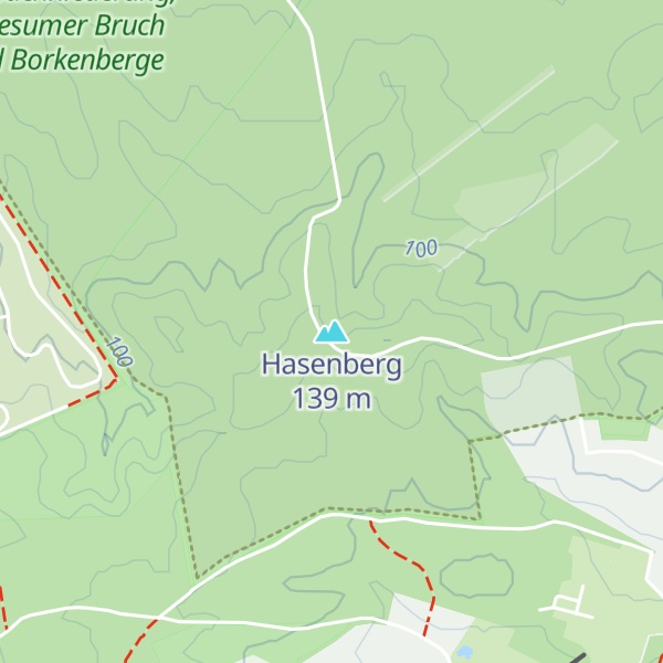 Map of Hasenberg