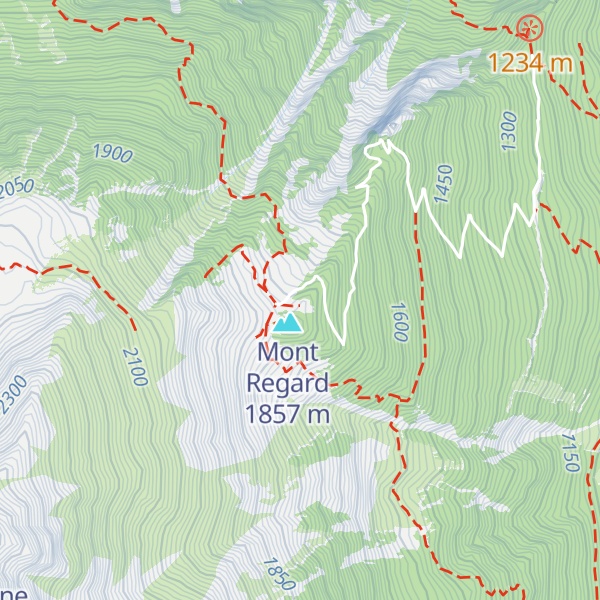 Map of La Dent
