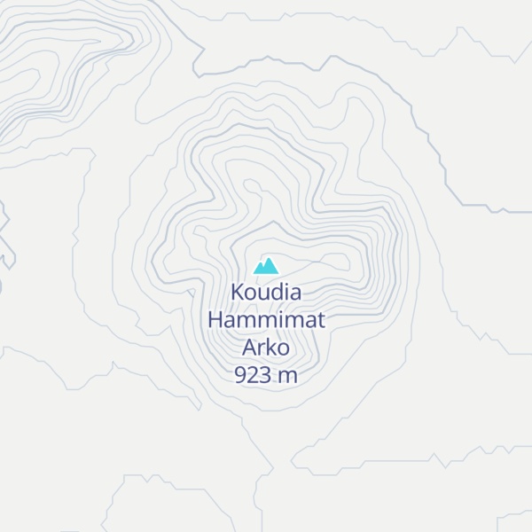 Map of Koudia Hammimat Arko
