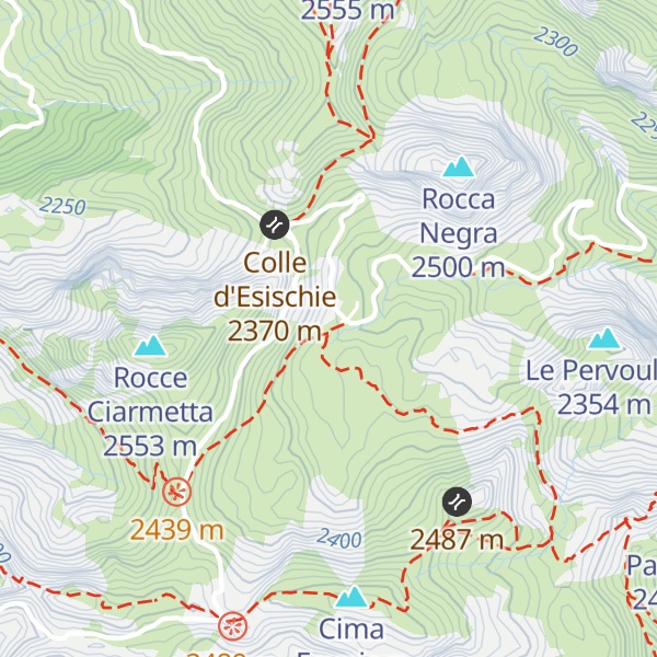 Map of Bivacco Fauniera