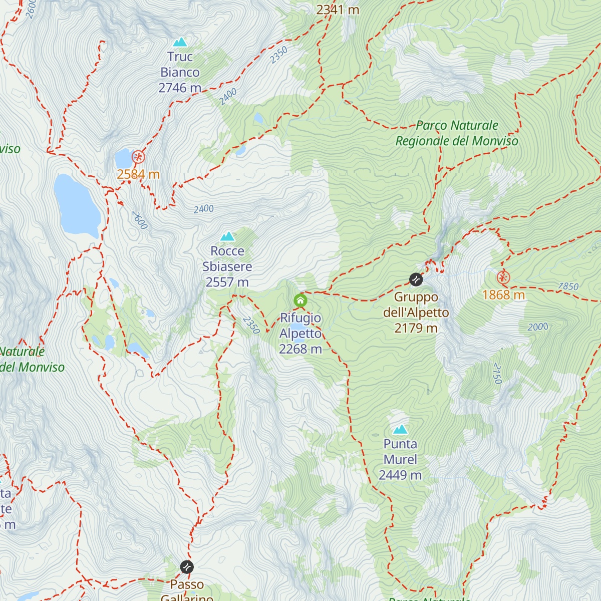 Rifugio Alpetto map