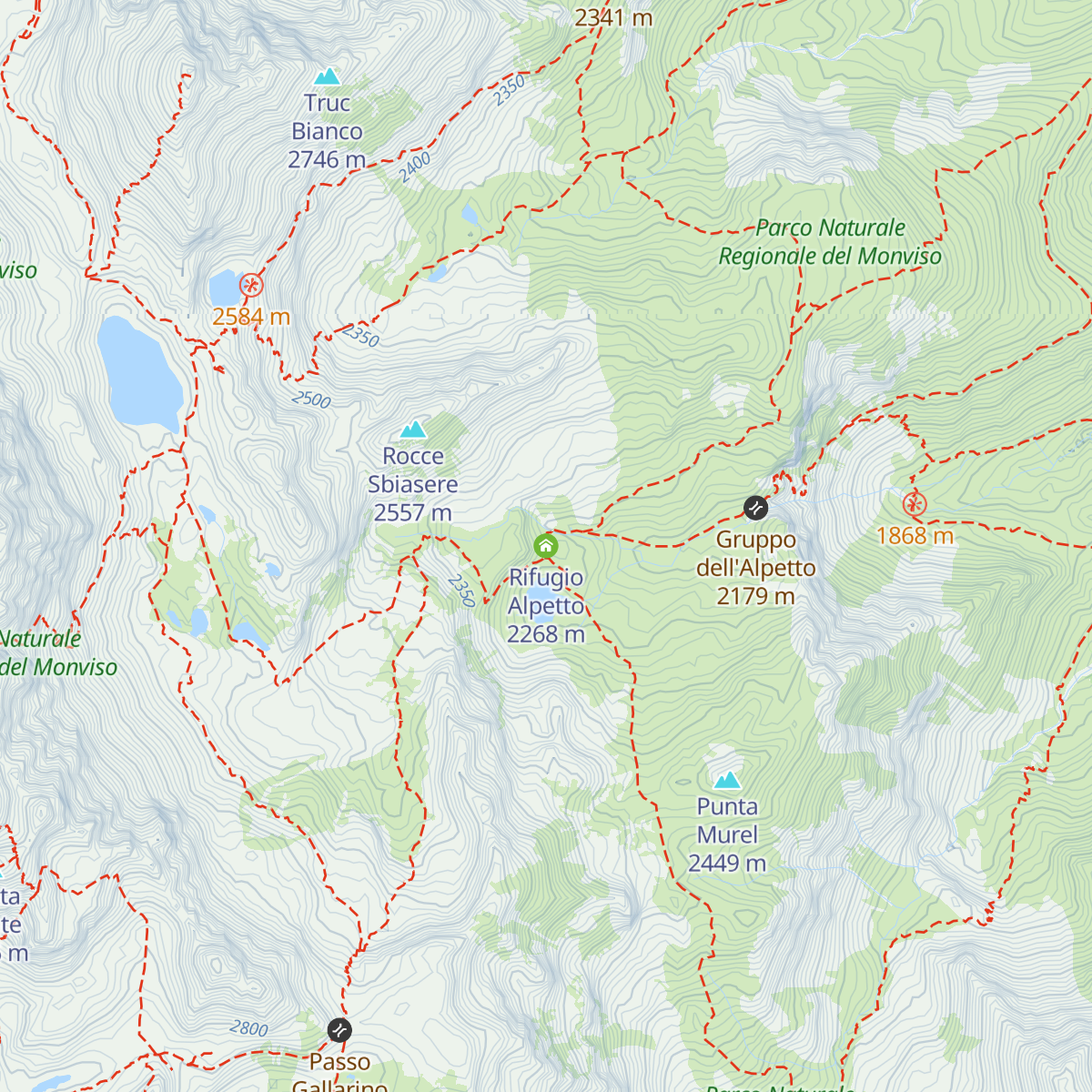 Rifugio Alpetto map