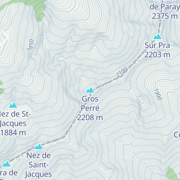 Map of Gros Perré
