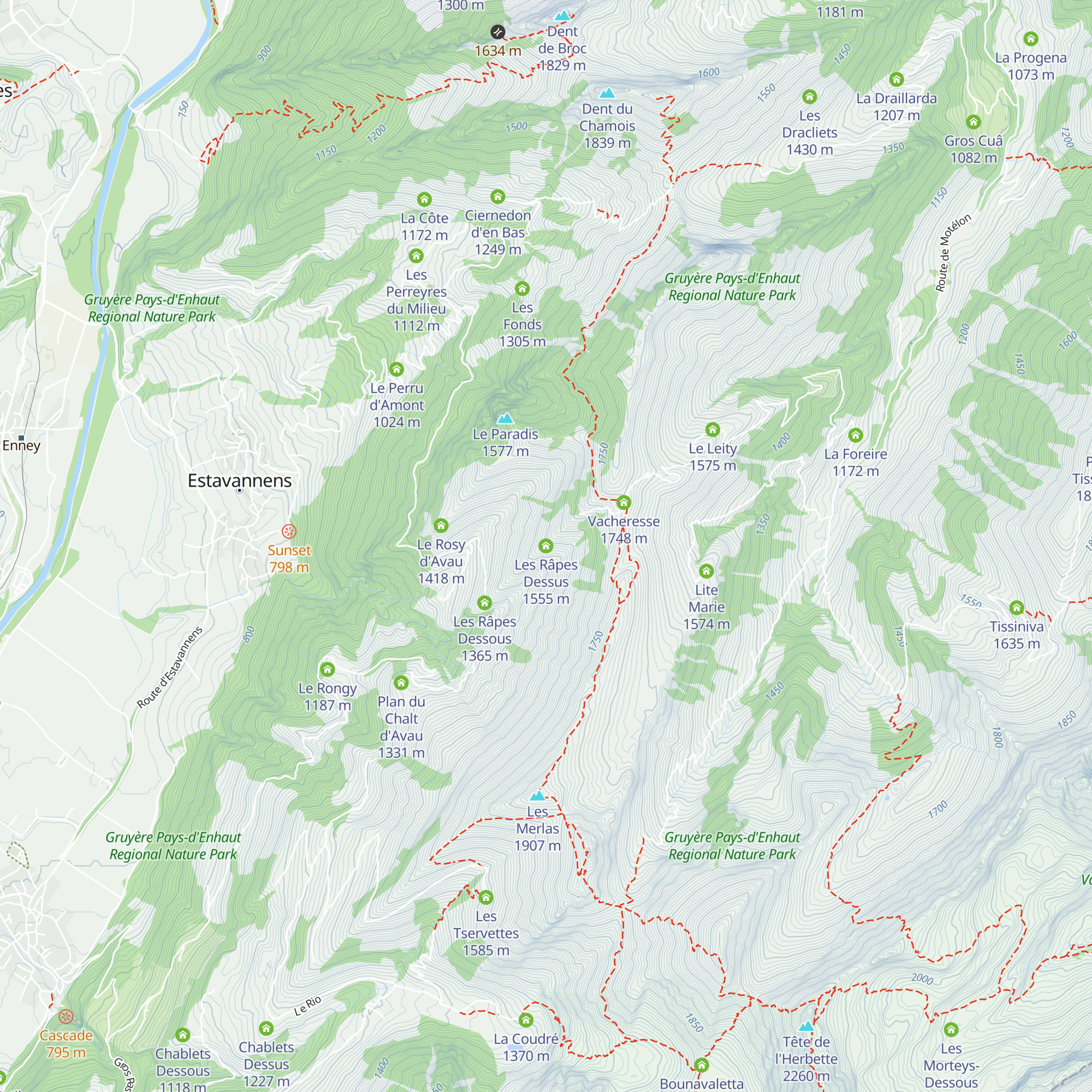 Les Râpes Dessus map