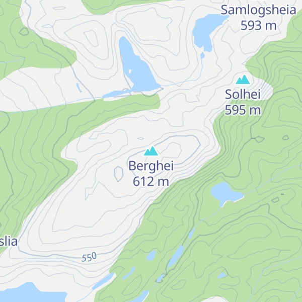 Map of Berghei